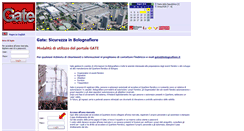 Desktop Screenshot of gate.bolognafiere.it
